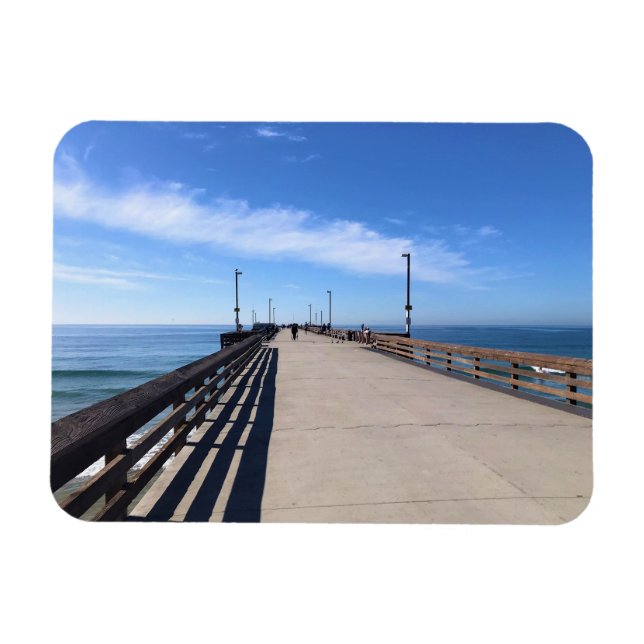 Imán En Newport Pier, Newport Beach, California (Horizontal)