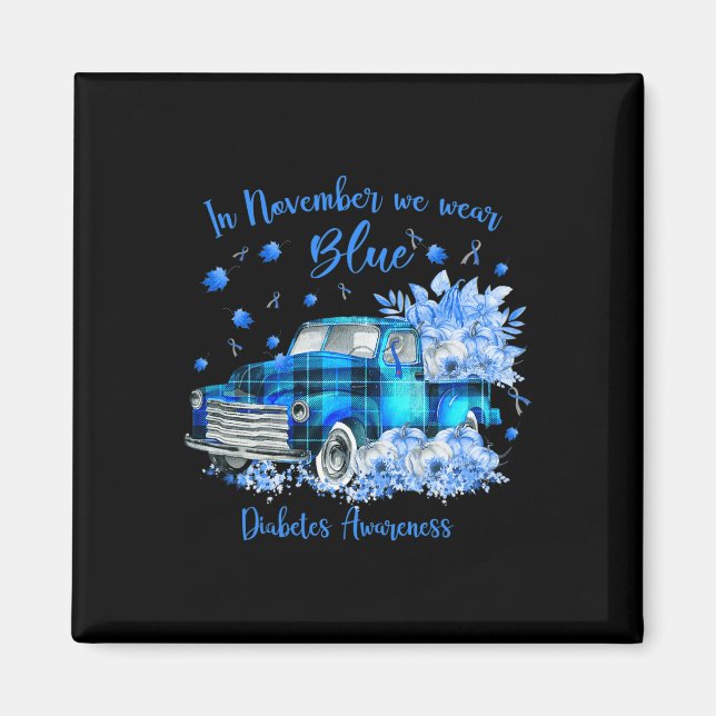 Imán En Noviembre Usamos Azul Para Concienciar Sobre La (Frente)