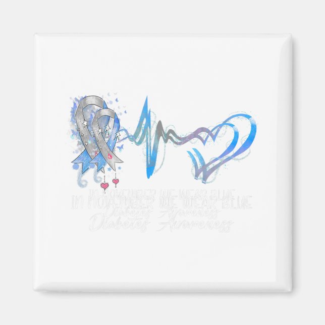 Imán En Noviembre Usamos Regalos De Concienciación Sobr (Frente)