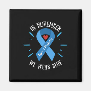 Imán En Noviembre Vivimos Guerreros De La Diabetes Azul