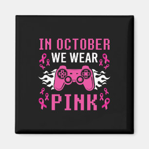 Imán En Octubre Nosotros Usamos Rosa Cáncer de Seno Jue