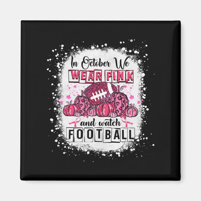 Imán En Octubre Usamos Awa El Cáncer De Mama De Fútbol  (Frente)