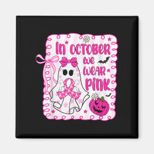 Imán En Octubre Usamos Cáncer De Mama De Cinta Rosa
