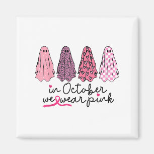 Imán En Octubre Usamos Nk Ghost Boo Halloween Peche C