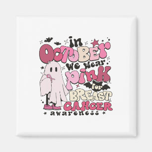 Imán En Octubre Usamos Rosa Para La Hallowee Del Cáncer