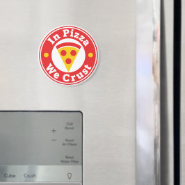 Imán En Pizza Nosotros Crust Chiste Divertido Pizza Pep