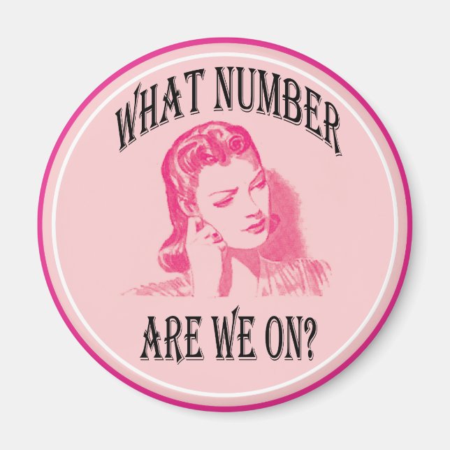 Imán ¿en qué número estamos? (Frente)