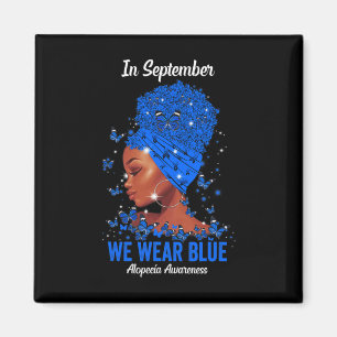 Imán En Septiembre Usamos Azul Para Concienciación Sobr