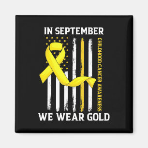 Imán En Septiembre Usamos Cáncer De Oro Amarillo Infant