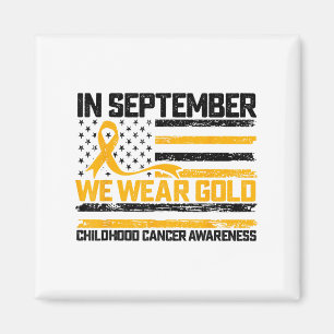Imán En Septiembre Usamos El Oro De Cáncer Infantil De 