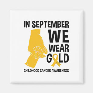 Imán En Septiembre Usamos Oro Conciencia del Cáncer Inf