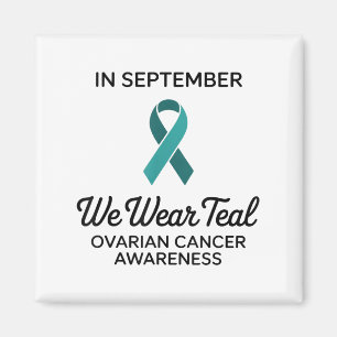 Imán En Septiembre Vemos Verde azulado Para El Cáncer D