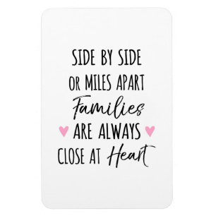 Imán En Side o Miles Apart Las familias están cerca de