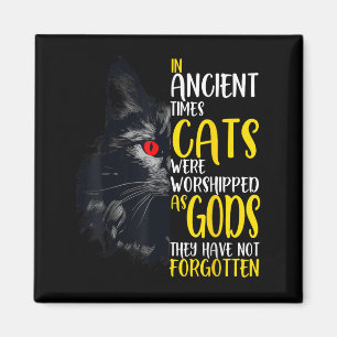 Imán En Tiempos Antiguos Los Gatos Eran Adorados Como M
