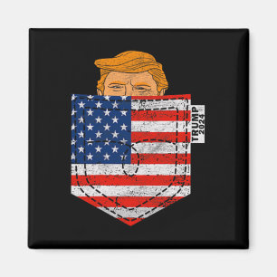 Imán En Tu Bolsillo Elección De Estados Unidos Trump Pa