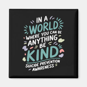 Imán En Un Mundo Que Apoye La Prevención Del Suicidio