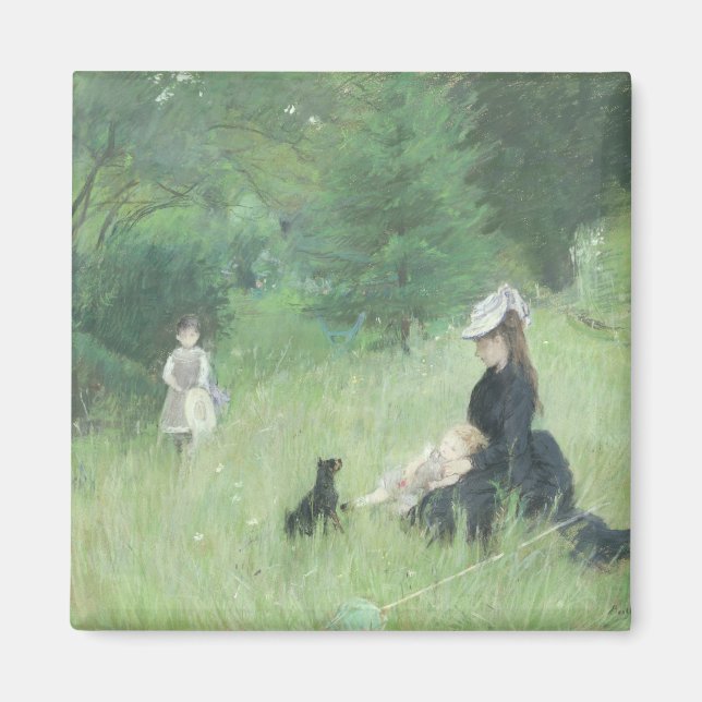 Imán En un parque, c.1874 (Frente)