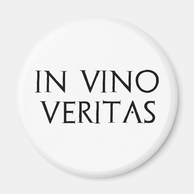 Imán En Vino Veritas (Frente)