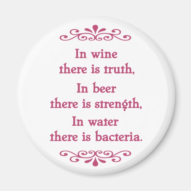 Imán En Vino Veritas -cf-L (Frente)