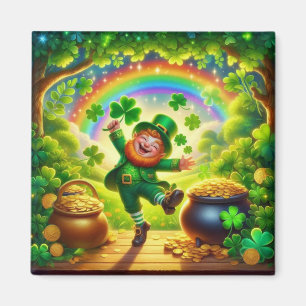 Imán Encantador duende mágico día de San Patricio