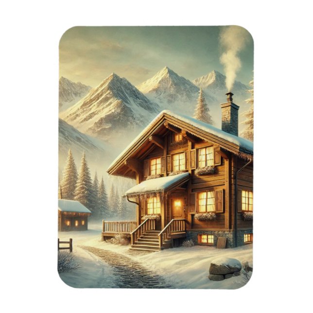 Imán Encanto alpino (Vertical)