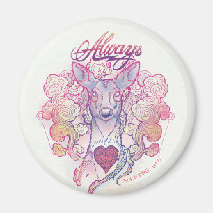 Imán Encanto de Harry Potter   "Siempre" Doe Patronus