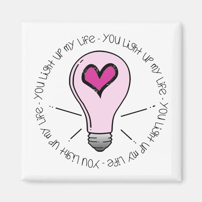 Imán Encienden mi vida (Frente)