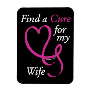 Imán Encontrar una cura/corazón/esposa... cáncer de sen