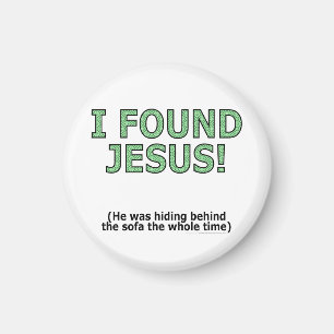 Imán ¡Encontré a Jesús! Él ocultaba detrás del sof