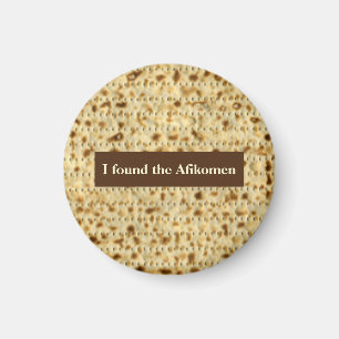 Imán Encontré la Pascua Afikomen matzo