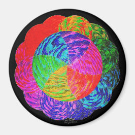 Imán Encuentra tu camino de ladrillo amarillo