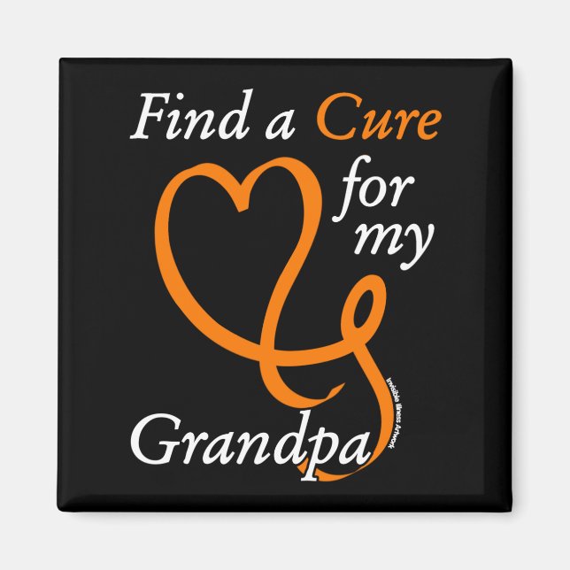 Imán Encuentra una cura/corazón/abuelo...RSD/CRPS (Frente)