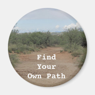 Imán Encuentre su propio sendero por el sendero del des