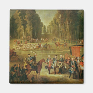 Imán Encuentro de la cacería de Puits-du-Roi en Compieg