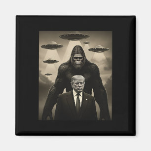 Imán Encuentro Invasión Uap Ovni Alien Bigfoot Trump Di