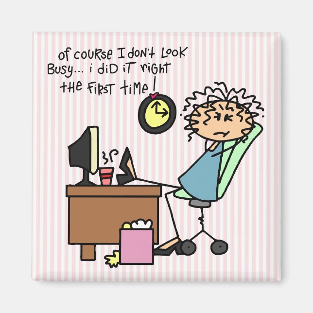 Imán Enderece la primera vez el humor (Frente)