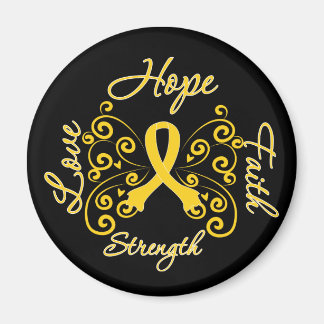 Imán Endometriosis Esperanza Motto Mariposa