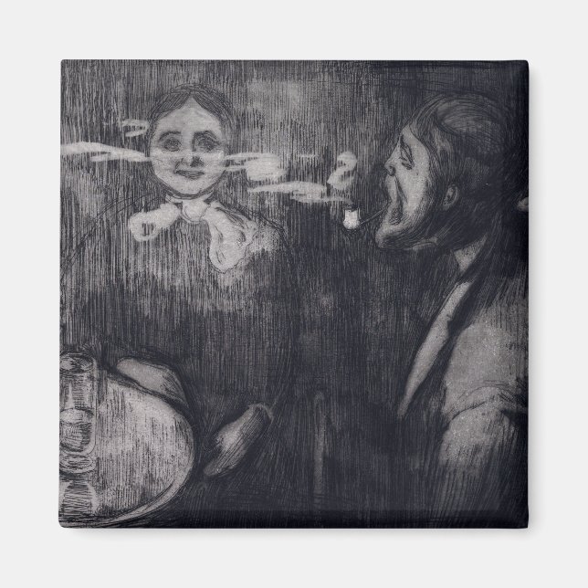 Imán Endvard Munch Tête-à-tête (Frente)