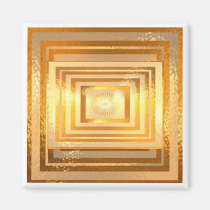 Imán Energía caliente de oro