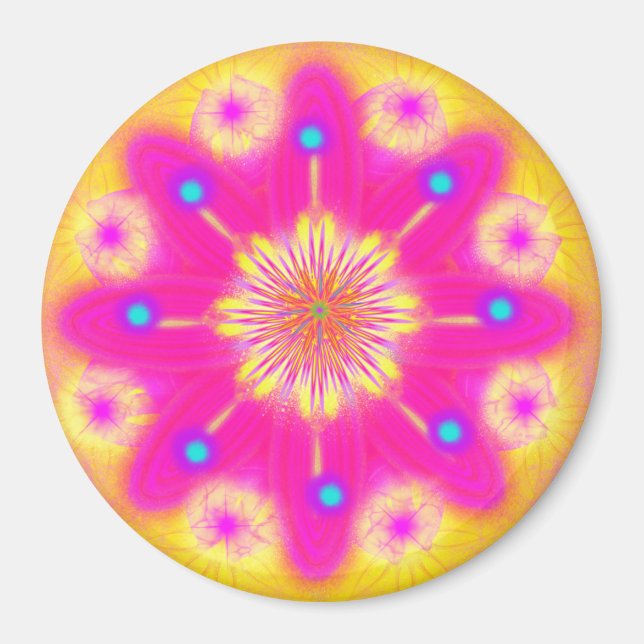 Imán Energía de amor por flores de energía (Frente)