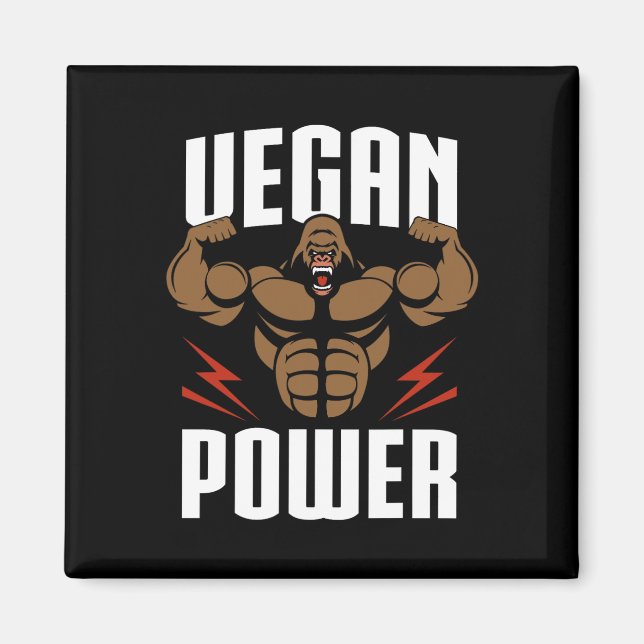 Imán Energía Vegan - Formación De Gorilas Y Construcció (Frente)