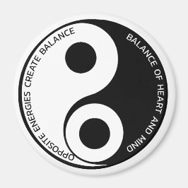 Imán Energías opuestas, Crear Balance Yin Yang