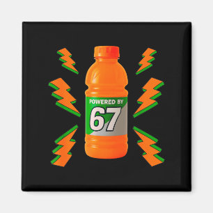 Imán Energizado por 67 Aura Energy Divertido 6 7 Meme S