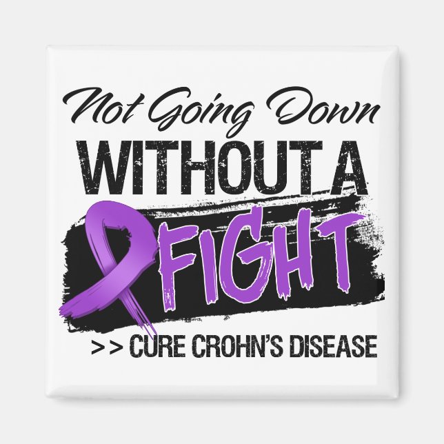 Imán Enfermedad de Crohns no baja sin lucha (Frente)