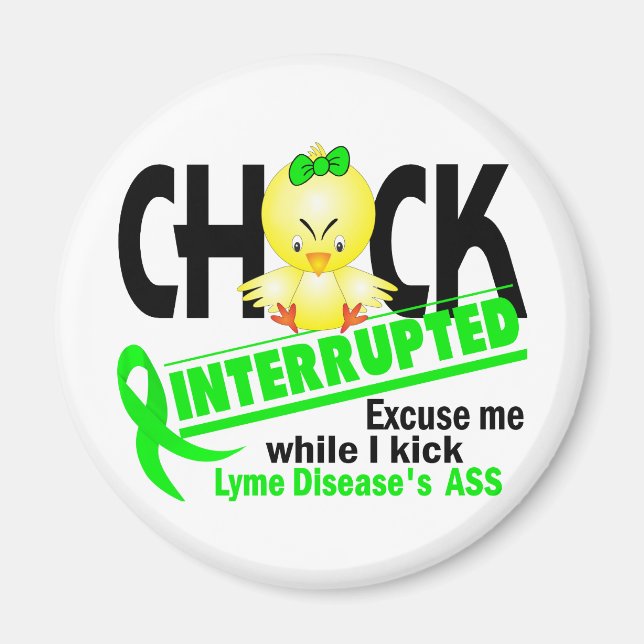 Imán Enfermedad de Lyme interrumpida por garrapato (Frente)