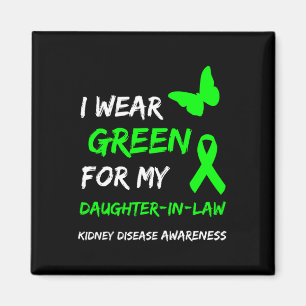 Imán Enfermedad renal que uso verde para mi cuñada