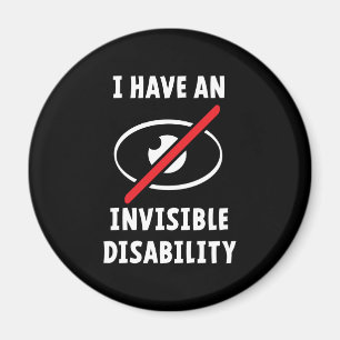 Imán Enfermedades invisibles, discapacidad. Onzichtbare