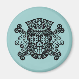 Imán Enfermera antigua del pirata