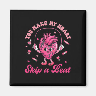 Imán Enfermera cardíaca que hace que mi corazón salte u