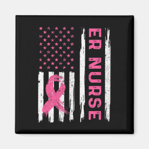 Imán Enfermera de enfermería de bandera estadounidense